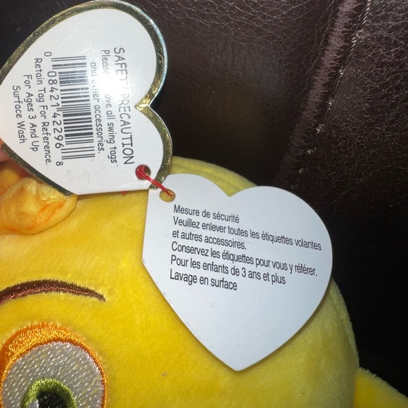 The Emoji Movie “Gene” Ty Stuffed Animal - Picture 7 of 9